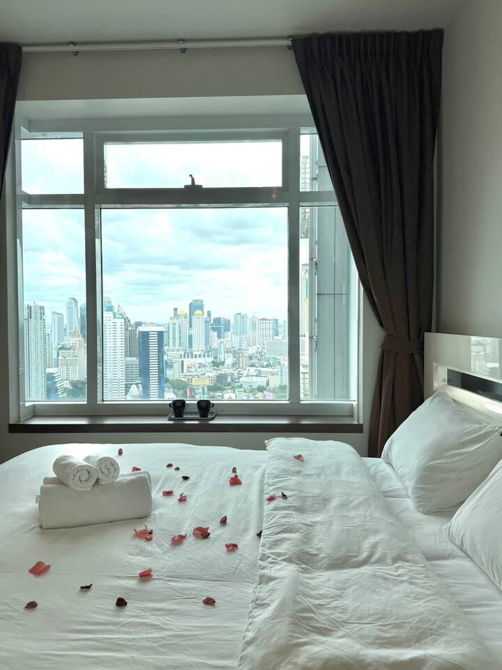 1BD,BR Floor39|Gym|Sauna|Pool|Cityview|MRT 1km