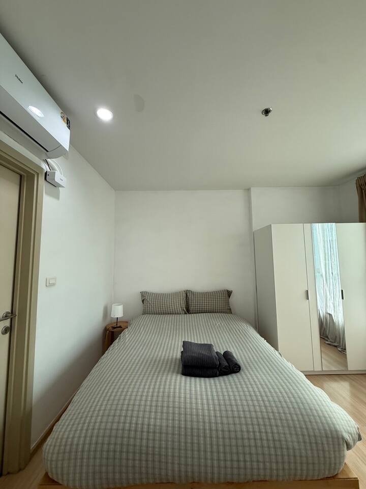 Flat in Bangkok city center, great view 25th floor