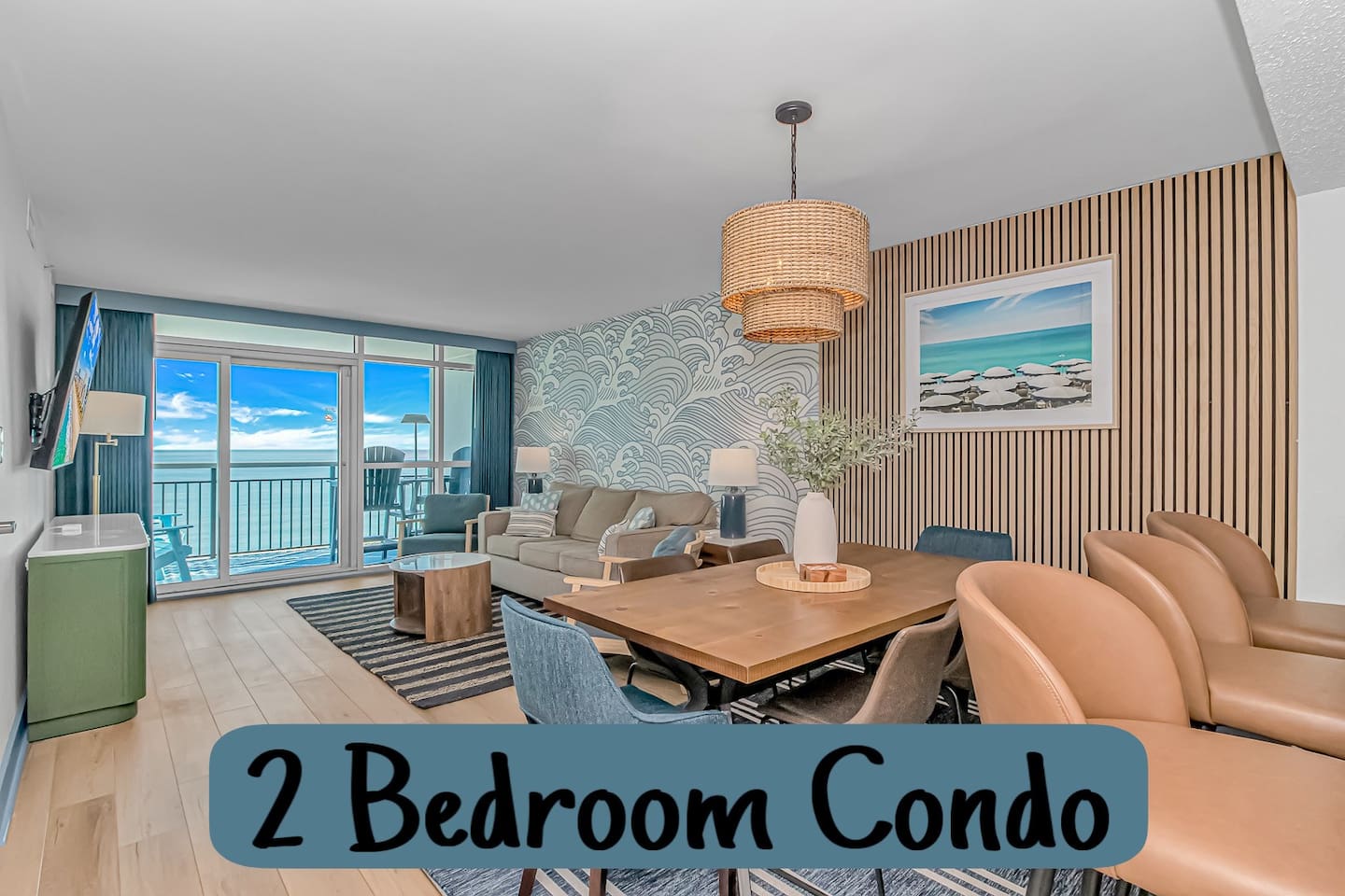 Oceanfront 2BR Retreat | 17th Floor + Balconies