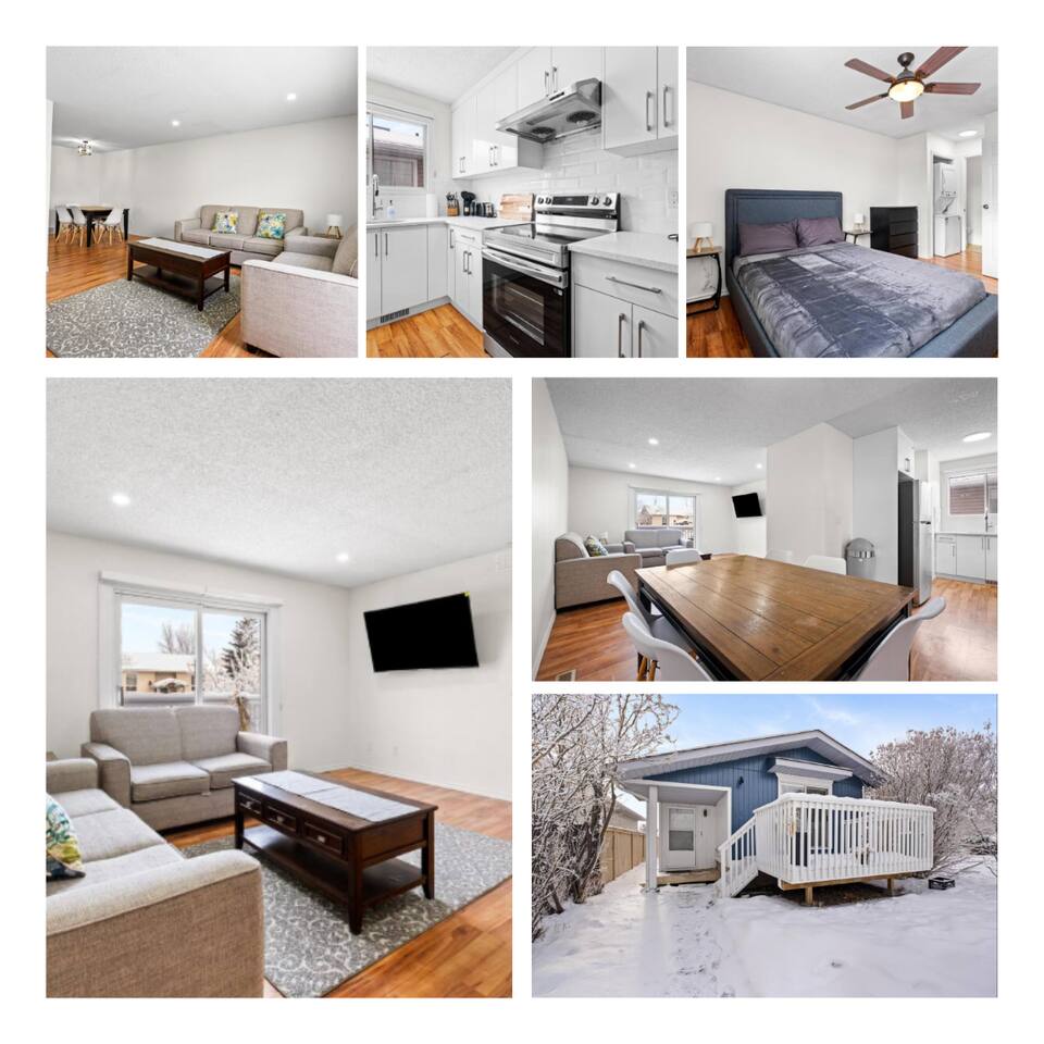 Prime 3BR House near YYC | Free Wifi & Parking