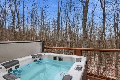 Cozy Modern Mountain Cabin w/ Hot Tub + Fire Pit! photo 3