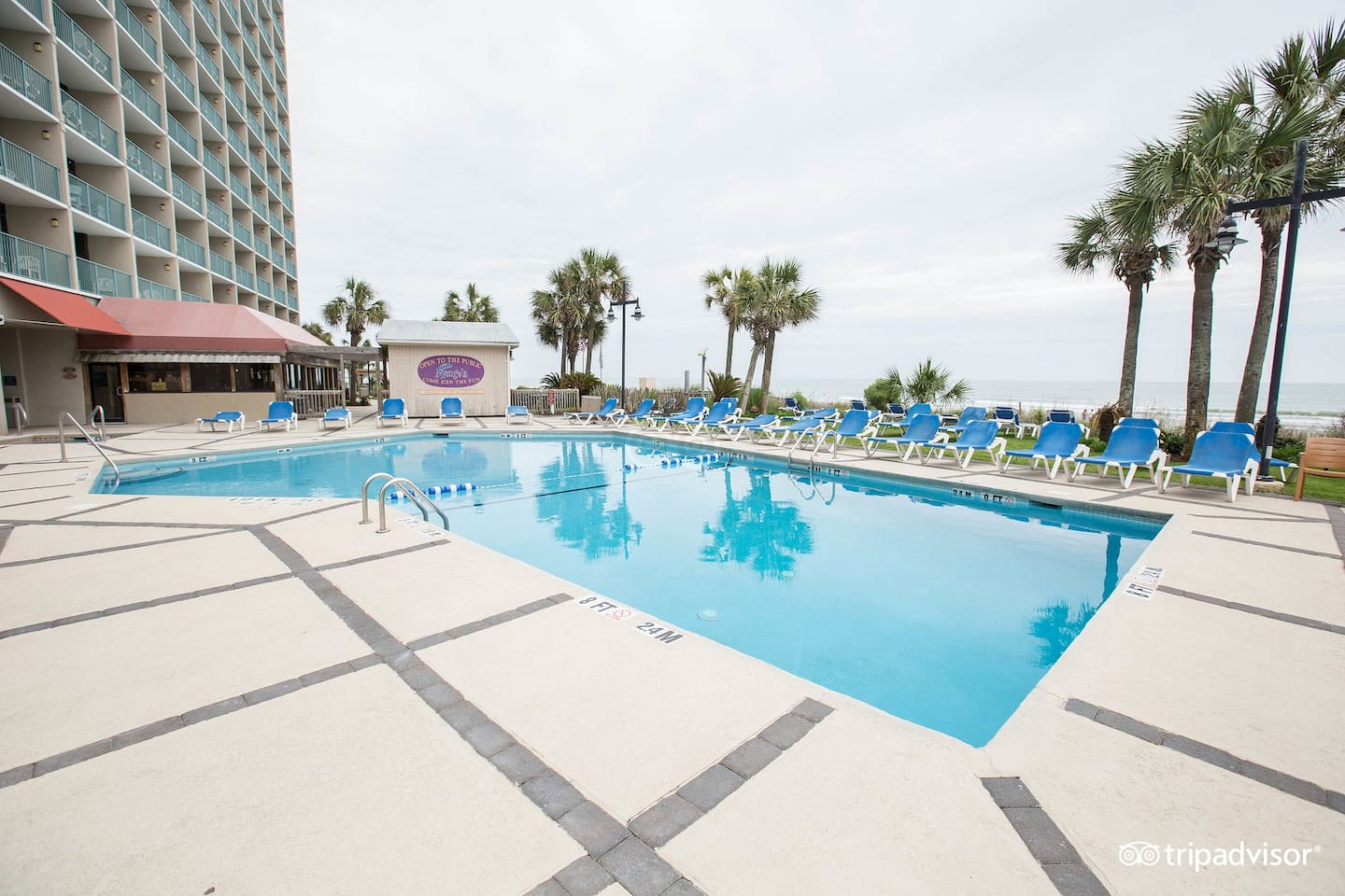 Ocean-View Studio w/ Balcony at Sand Dunes