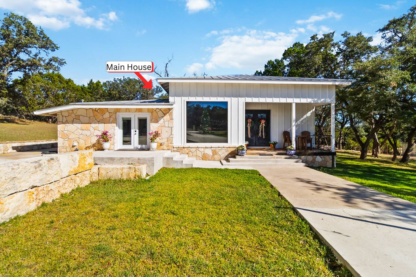 Main House on Acres | Hill Country Escape