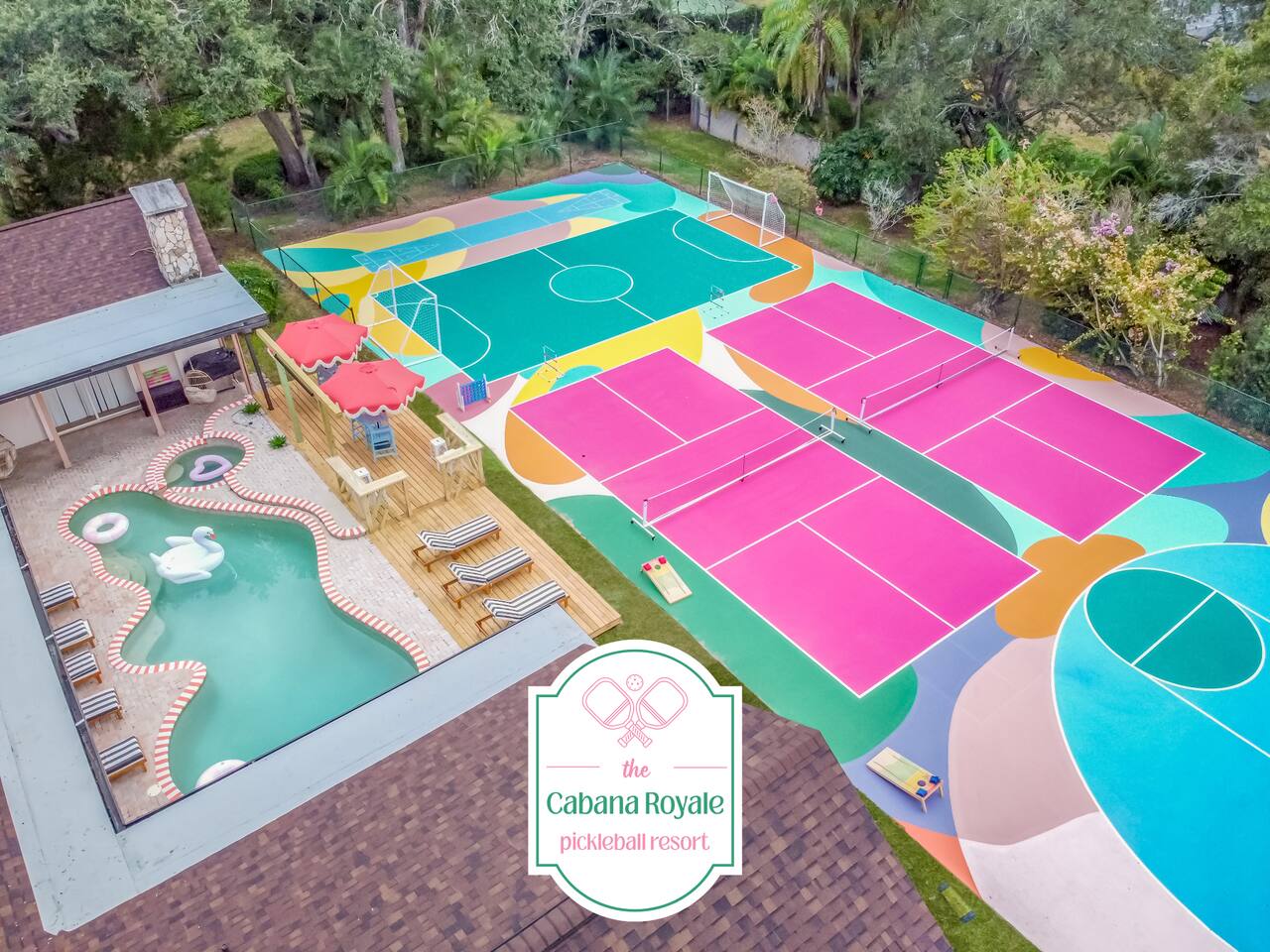 EPIC SPORT COURT•Pool Cinema•Golf•Karaoke•7Bedroom