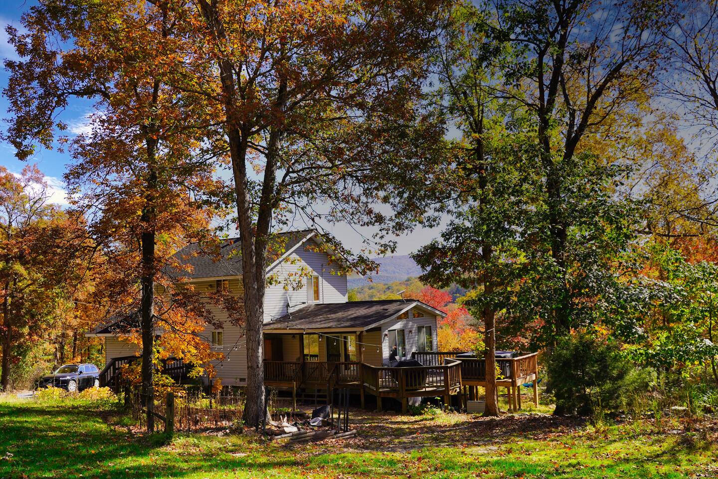 Mountain View Luray Cabin|Hot tub|Wifi