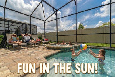 Sunny Paradise Home: Heated Resort Pool\Arcade\Spa