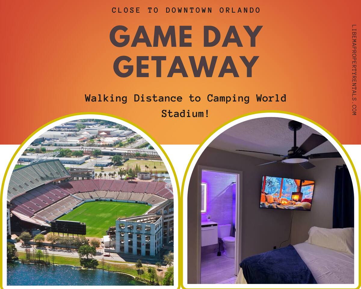 Game Day Getaway-Downtown Orlando
