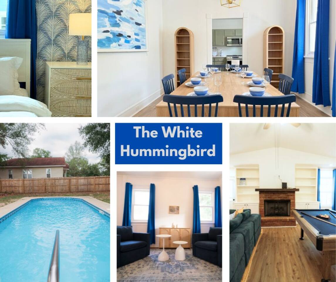 4BR/3BA Greek Oasis | Bring pets Fire place, Games