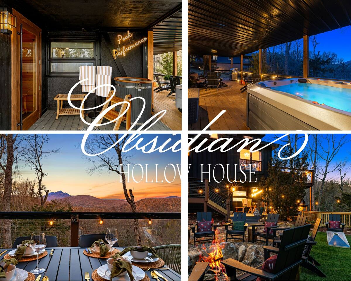 Obsidian Hollow. LUX. Wellness Retreat. EV. Views