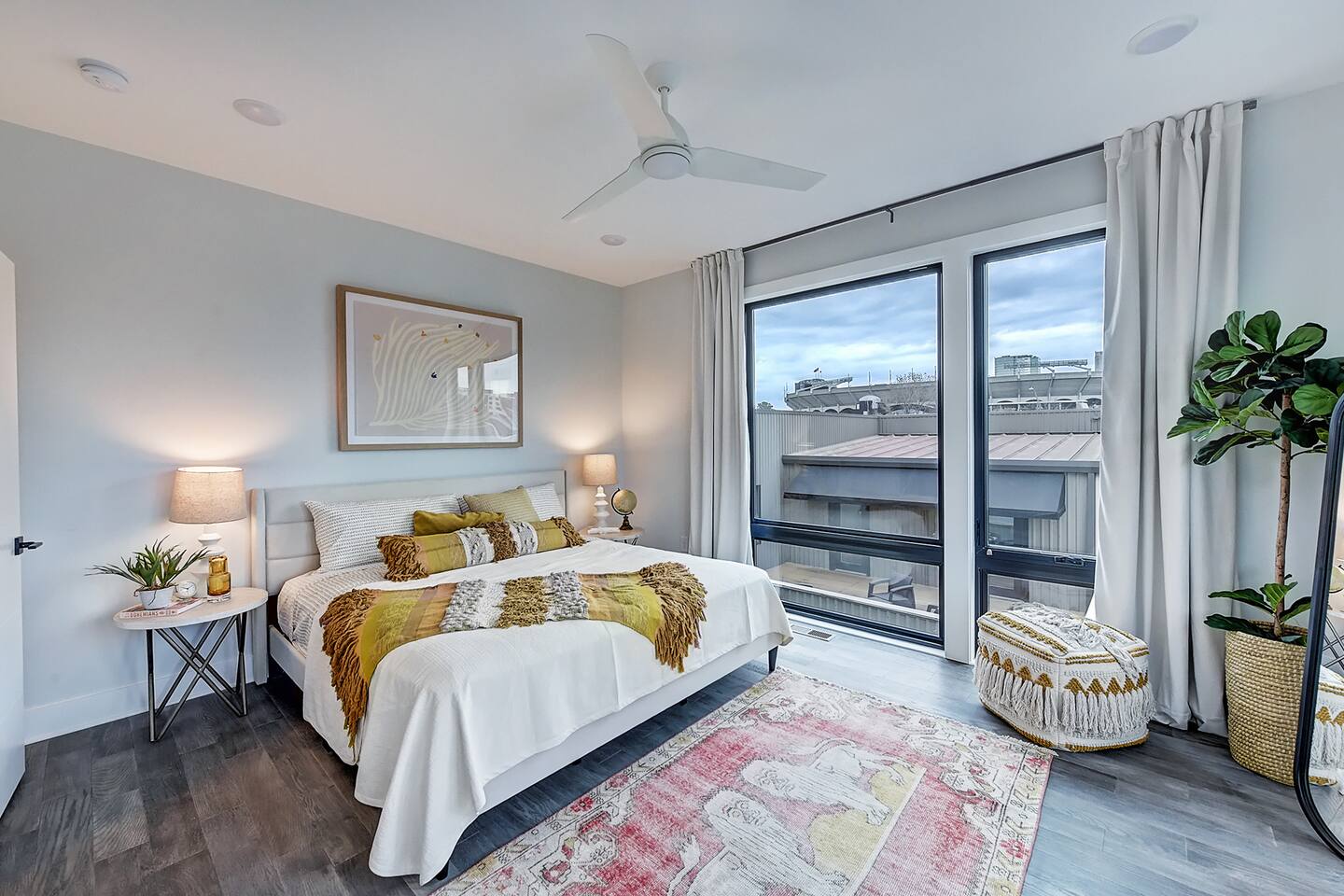 Rooftop Balcony | 10-Min Walk to BofA Stadium