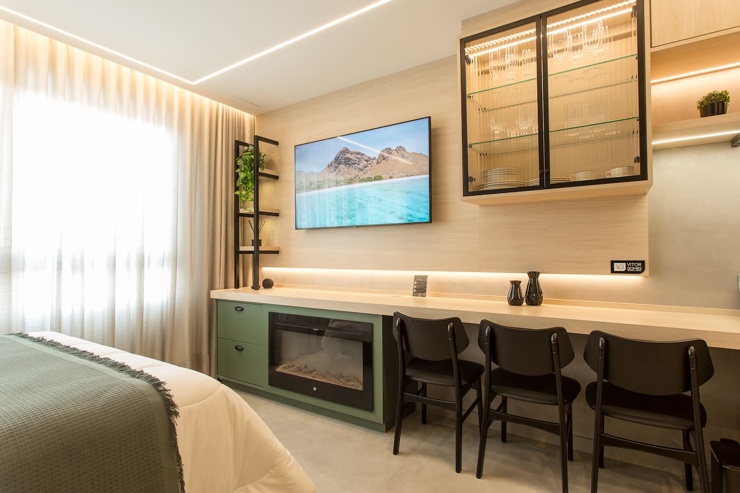 Alexa, Piscina, Luxo, Modo Netflix, Gym, Vagas