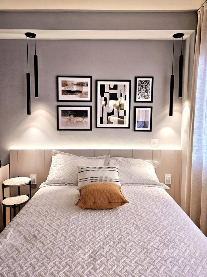 Luxo, Moinhos, SmartTV, Vaga, Gym, Piscina, Wifi