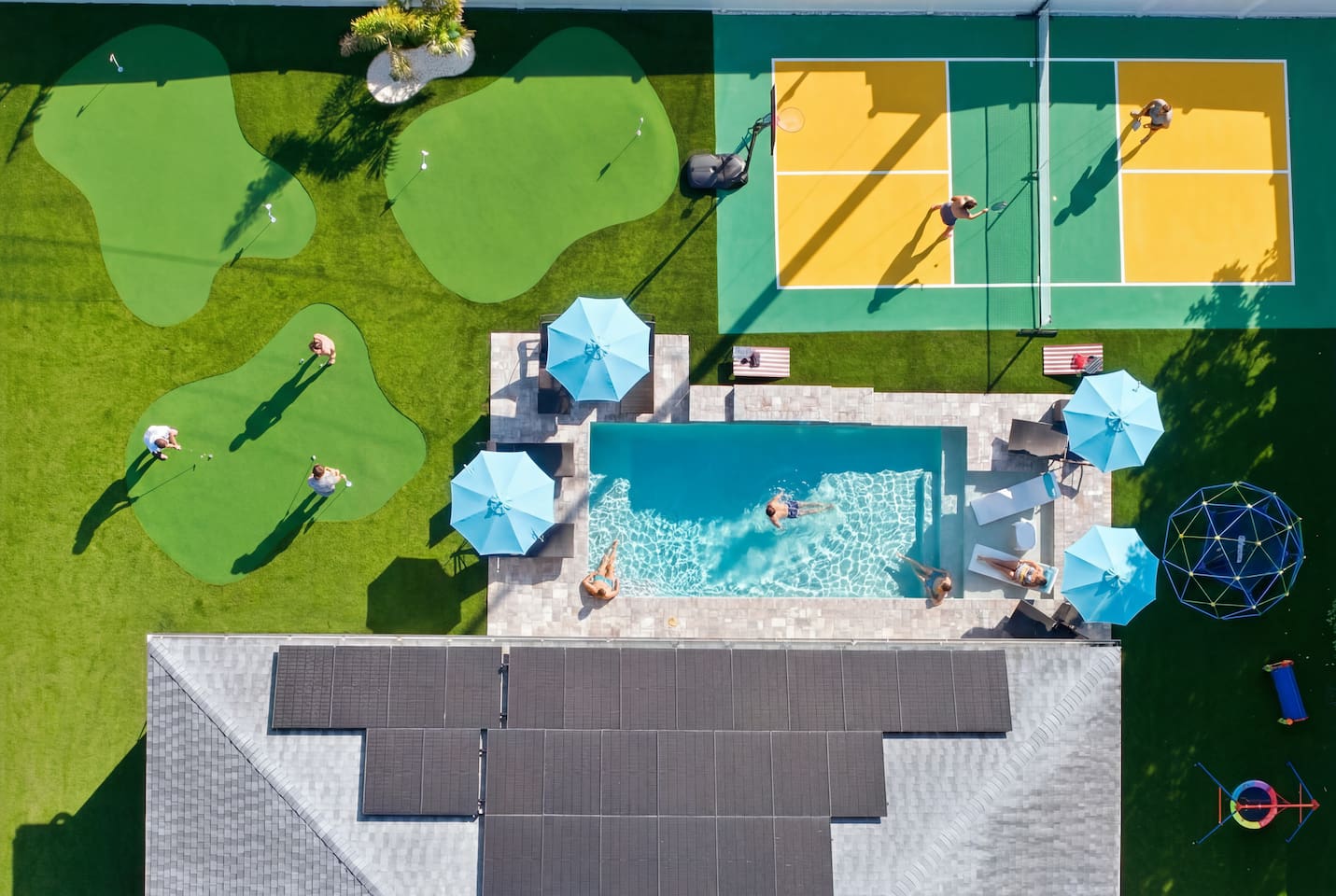 Heated Pool, Pickleball, Golf, 10 Min to AMI
