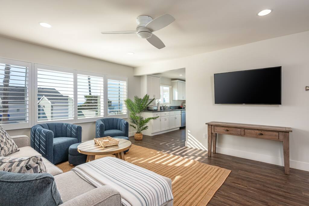 Steps to the Shore – Partial View 2BR (Unit 1)