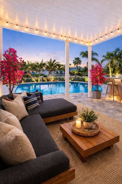 Sleeps 15 | 6BR Waterfront Home w/ Heated Pool rental in Tampa