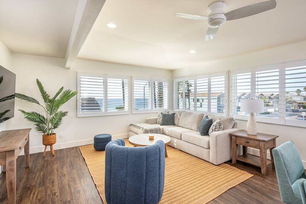 Steps to the Shore – Top Floor Ocean View 2BR (#7)