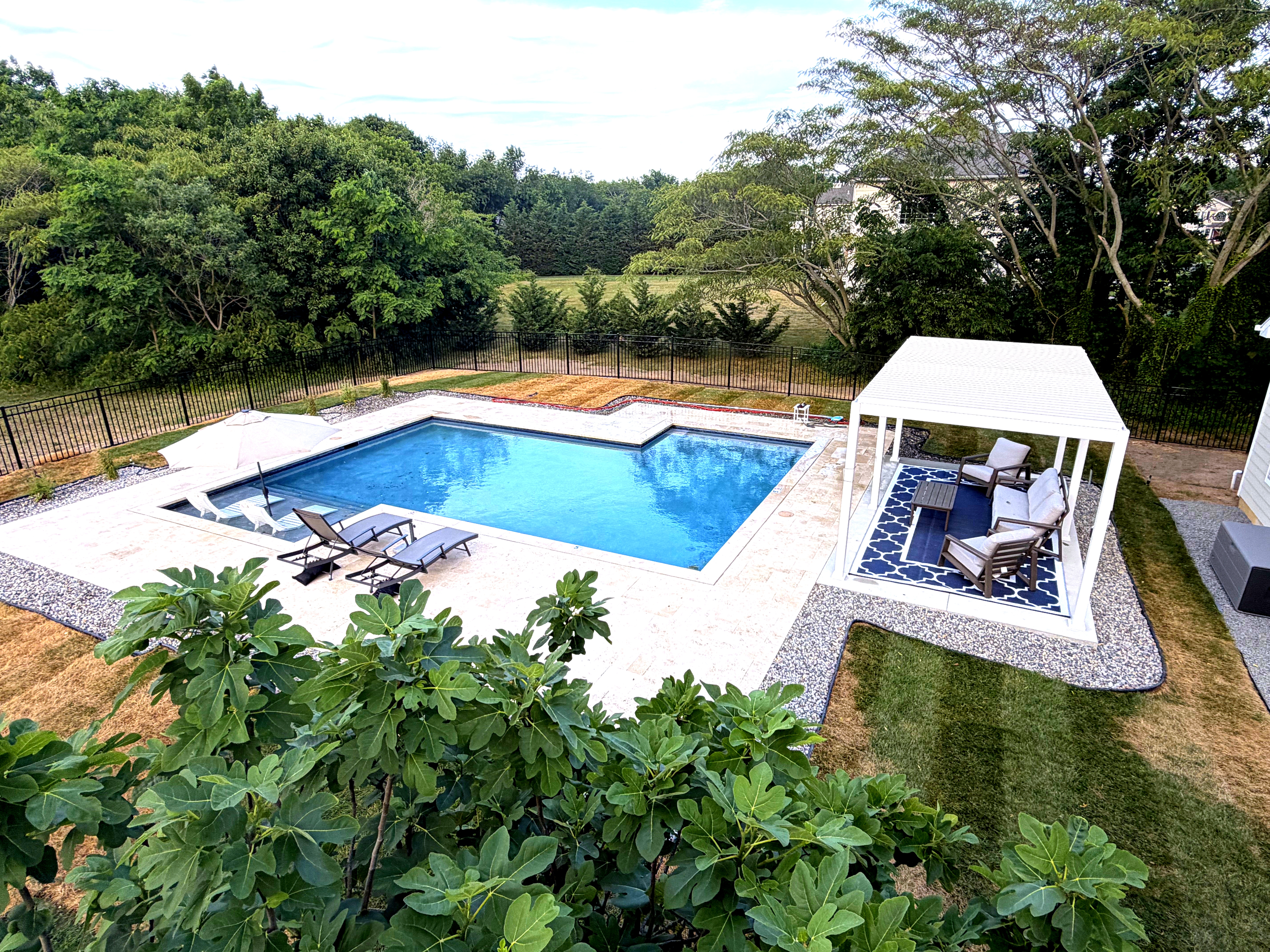 Private pool oasis
