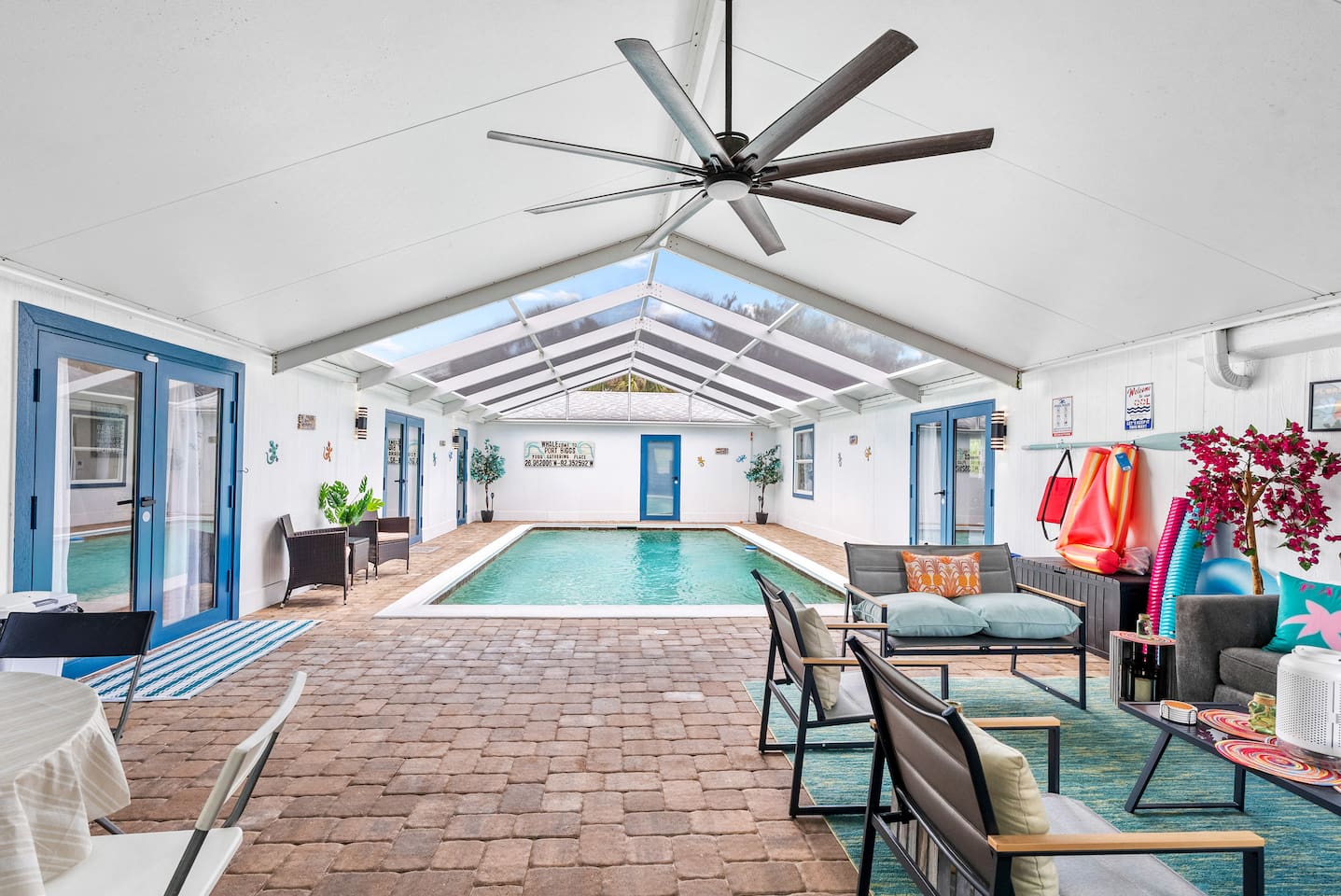 4bed3ba+Pool(1bed1baCottage)GameRm,10m 2 Beach