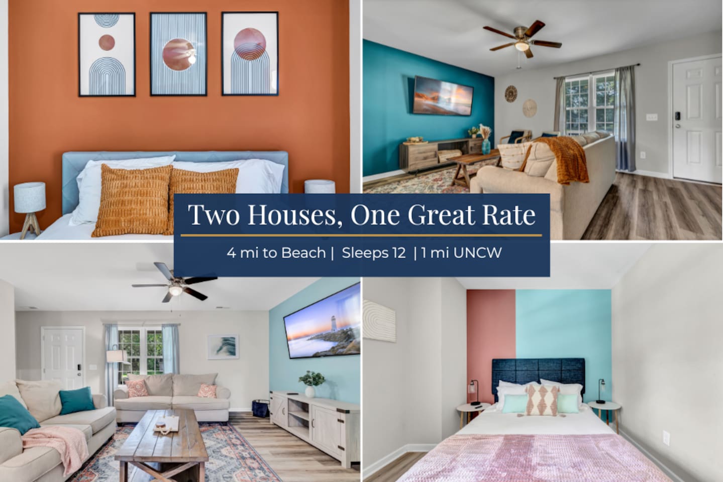 Group Friendly Spring Beach Retreat - 2 Units