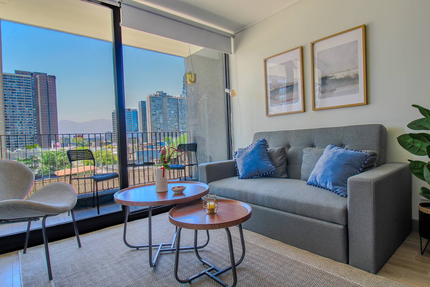 Vista cordillera, 2 dormitorios, 50 m 2, hasta 3