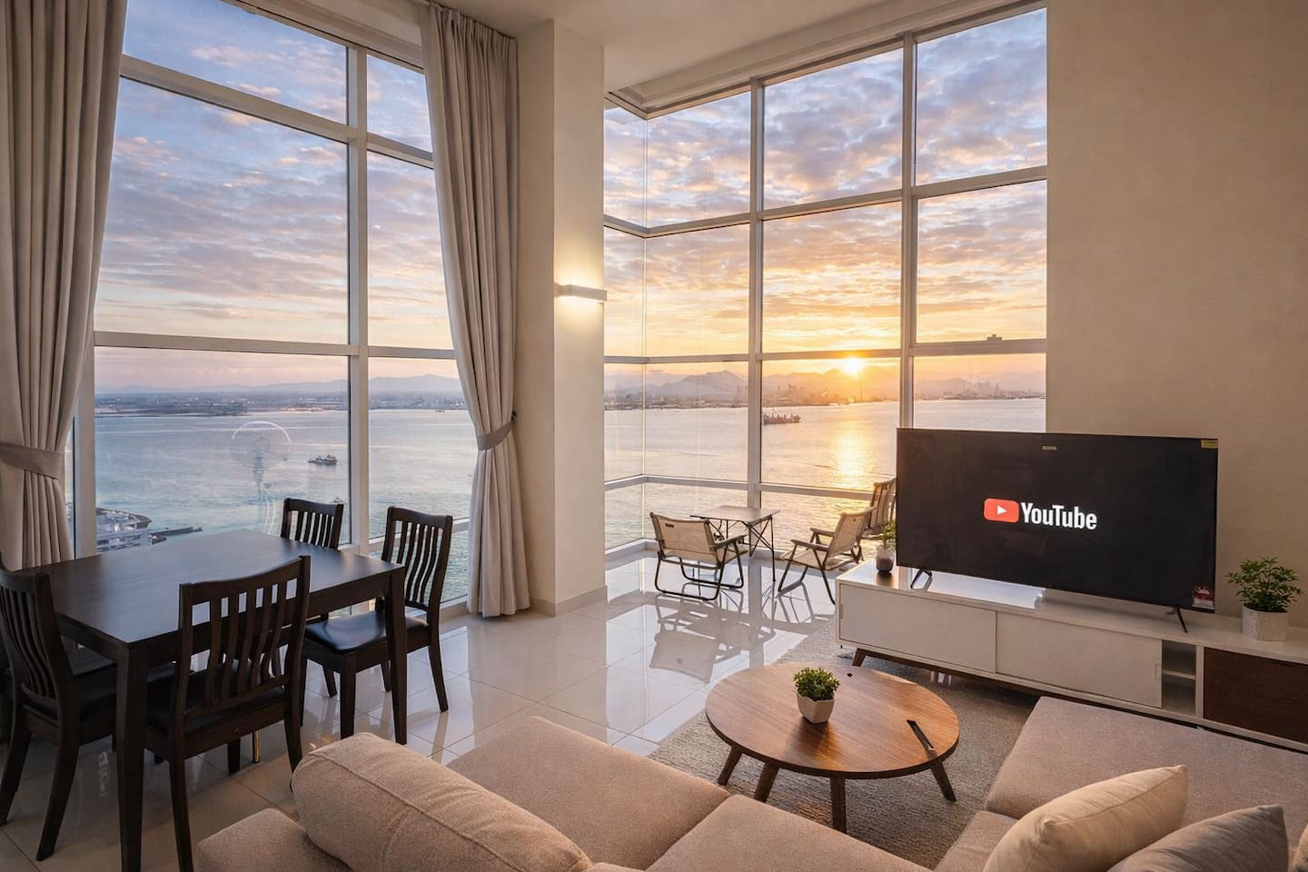 【180° SeaView】wi SunRise Top-Floor Loft@Town 23A1