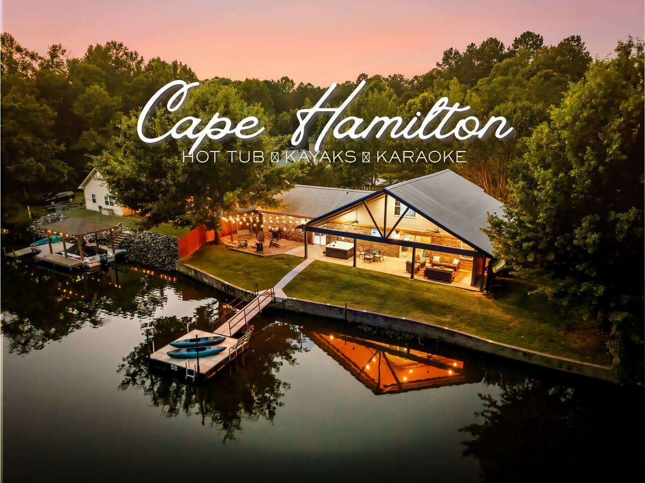 Game Room • Hot Tub • Lakefront • Karaoke