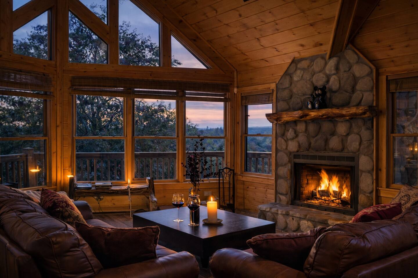 Epic Mountain Lodge w/ Hot Tub & Stone Fireplace