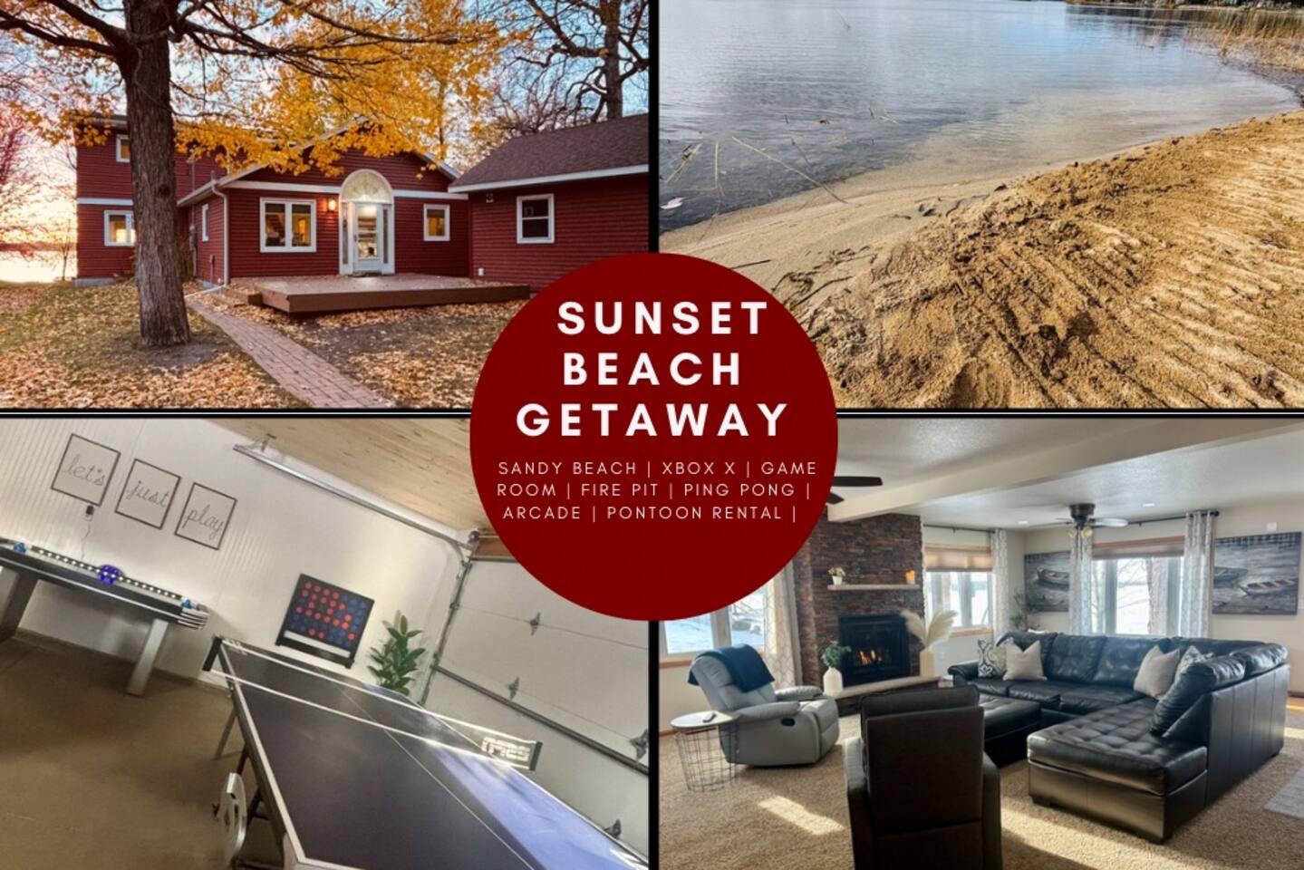 Sunset Beach Getaway|Game Room+XBox+Fire Pit+Fun