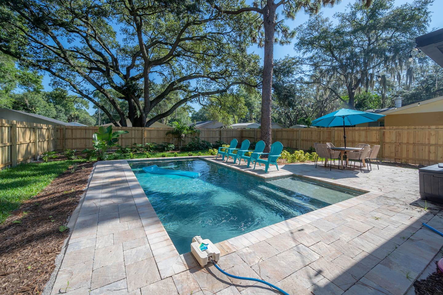 Cozy Retreat w/ Heated Pool & Yard  Near Downtown