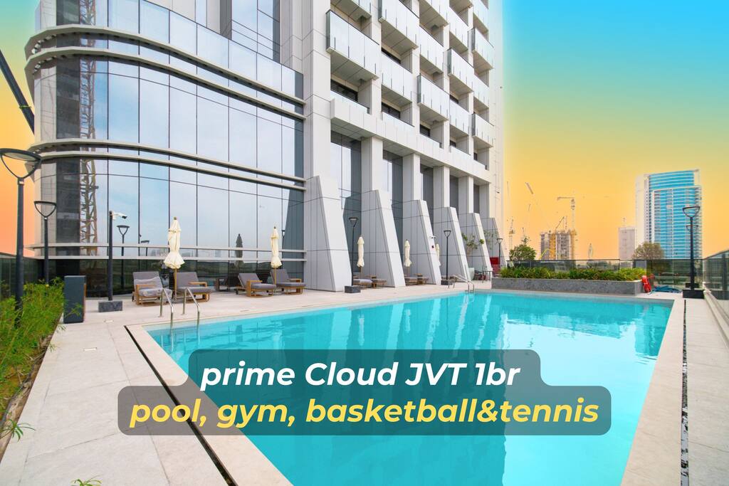 SettlerHomes | Chic Cloud B | Pool, Gym & Court