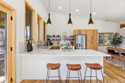 Start your mornings gathered around this spacious kitchen island, perfect for coffee, casual meals, or planning the day. The bright, open design makes cooking and conversation feel effortless and connected.