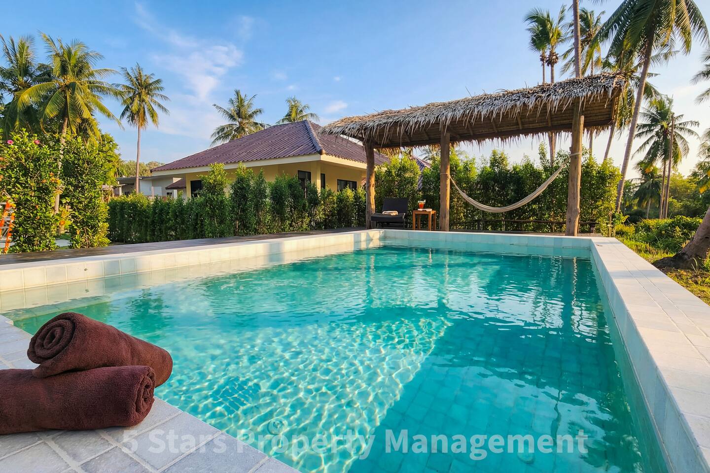 [4] Romantic Boho Villa w/ Jungle View & Pool