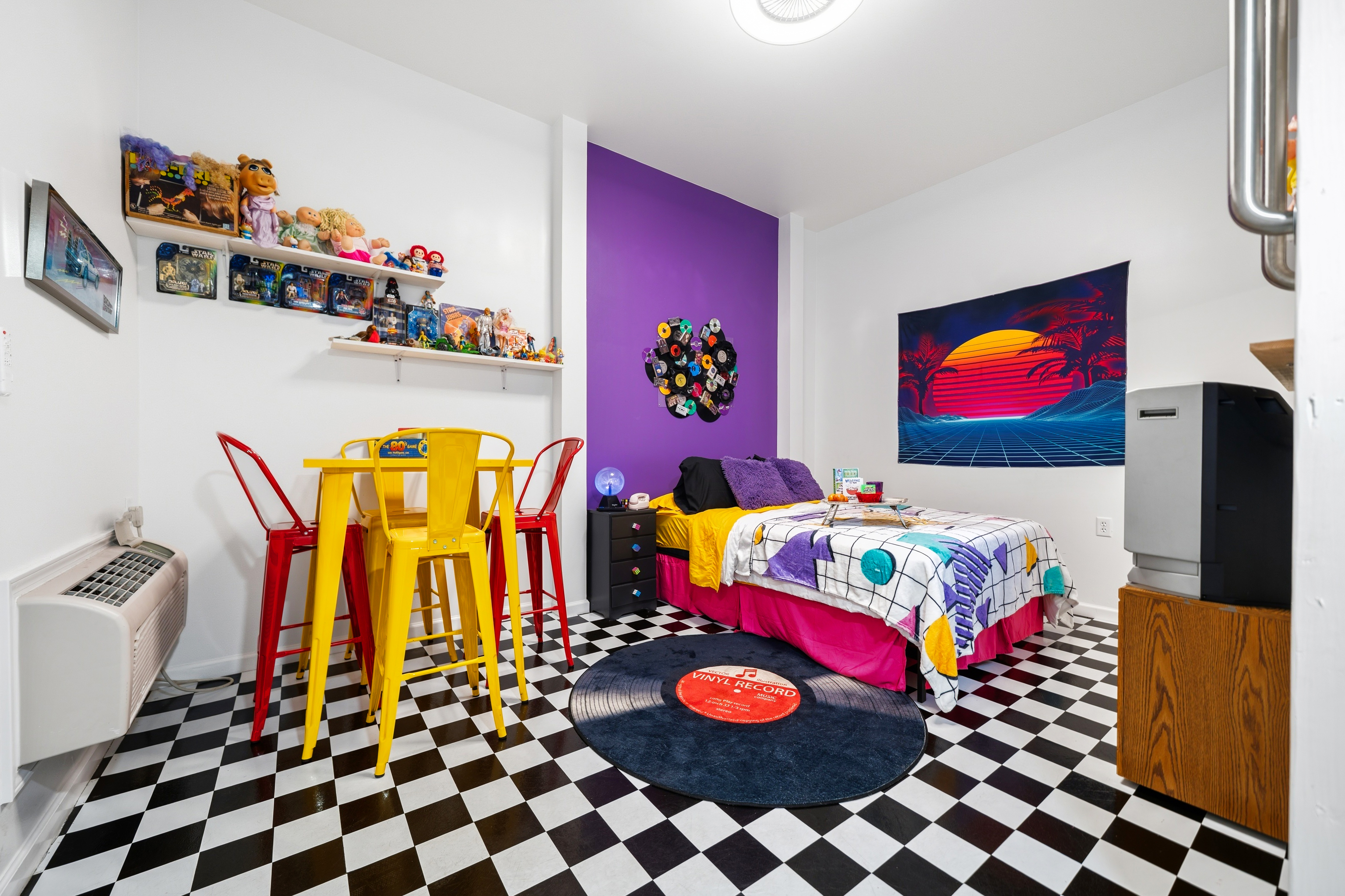 Retro Loft Getaway | Mario Fun & Farm Vibes