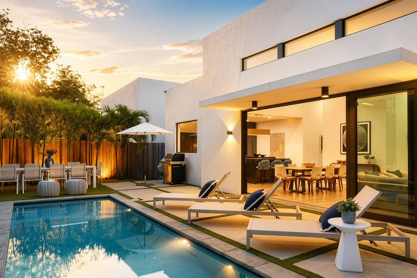 Luxe Villa: Heated Pool, Pool Table, Pet Friendly