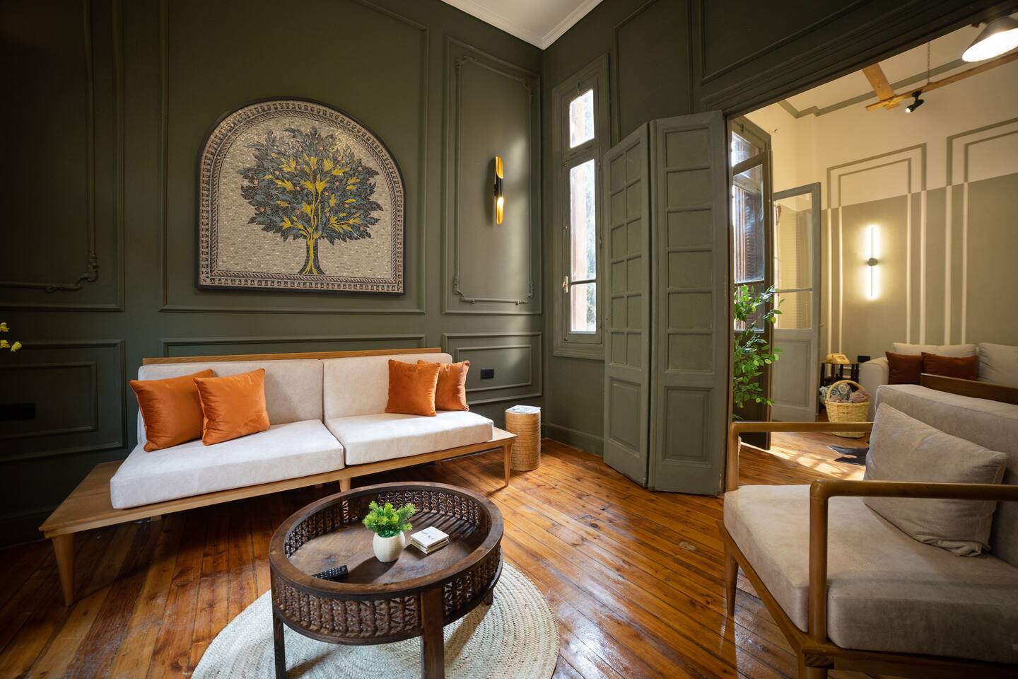 Historic - High Ceiling Condo in Downtown Town Cairo