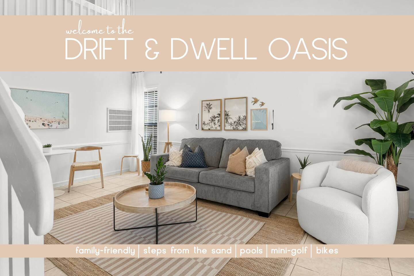 NEW Cozy Beach Oasis w/ Pools, Bikes & Mini-Golf