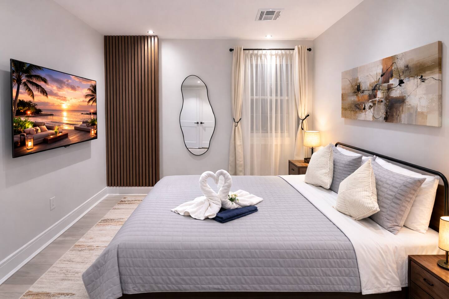 LUXE New 1BR Condo | Mins to NYC, WTC and MetLife