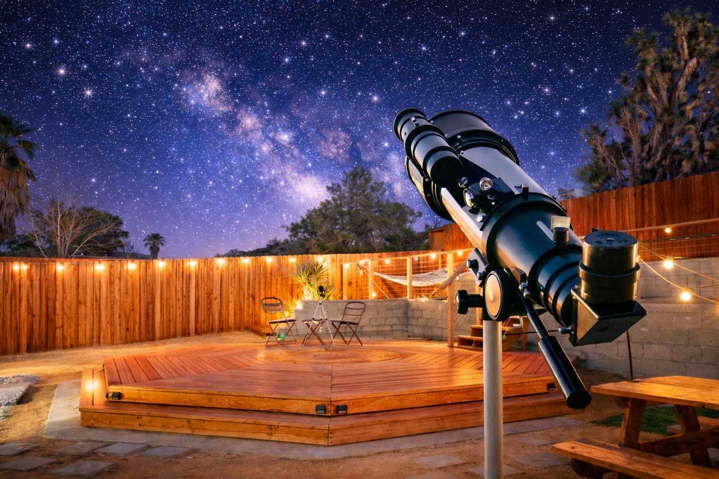 Downtown| Stargazing Deck | Record Player | Games