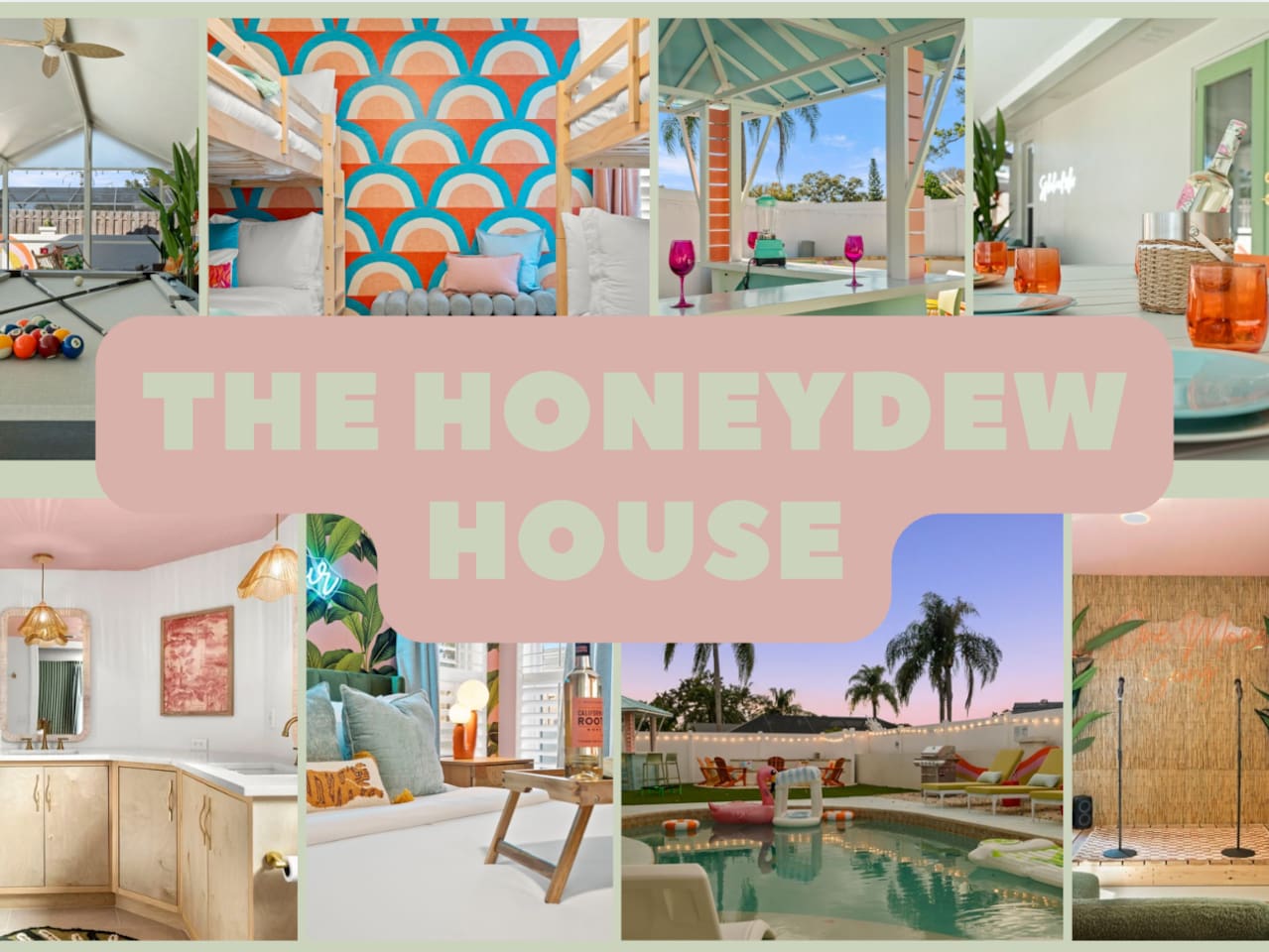 The Honeydew l Clearwater | Pool, Tiki Bar & Games