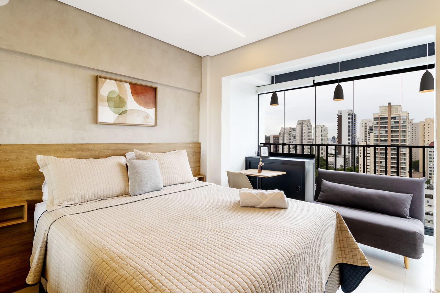 BSR Scenic Studio Alto da Boa Vista w/Sky Pool&Gym