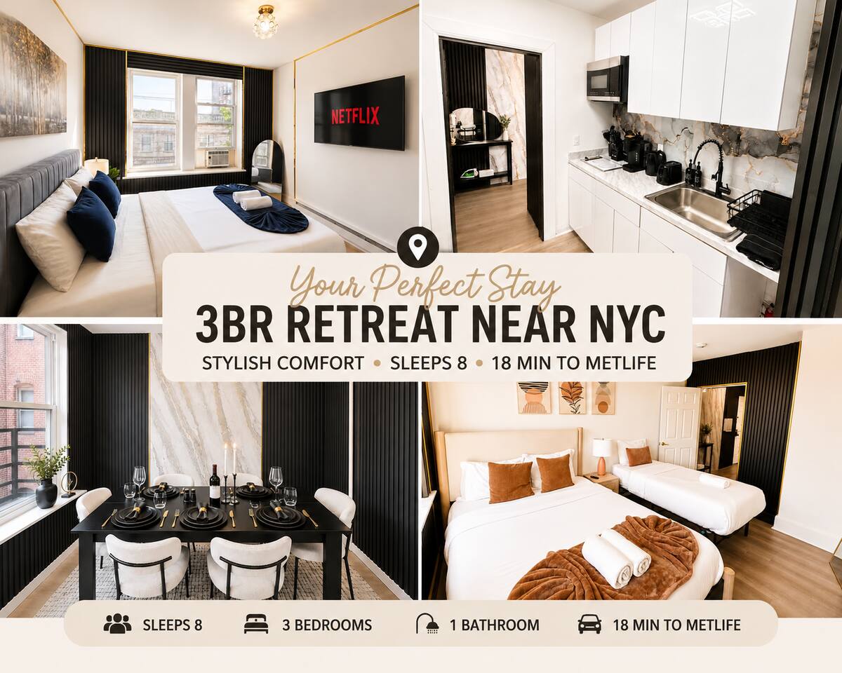 WoOoOoW 3BR |renovated| 19 minutes to time square