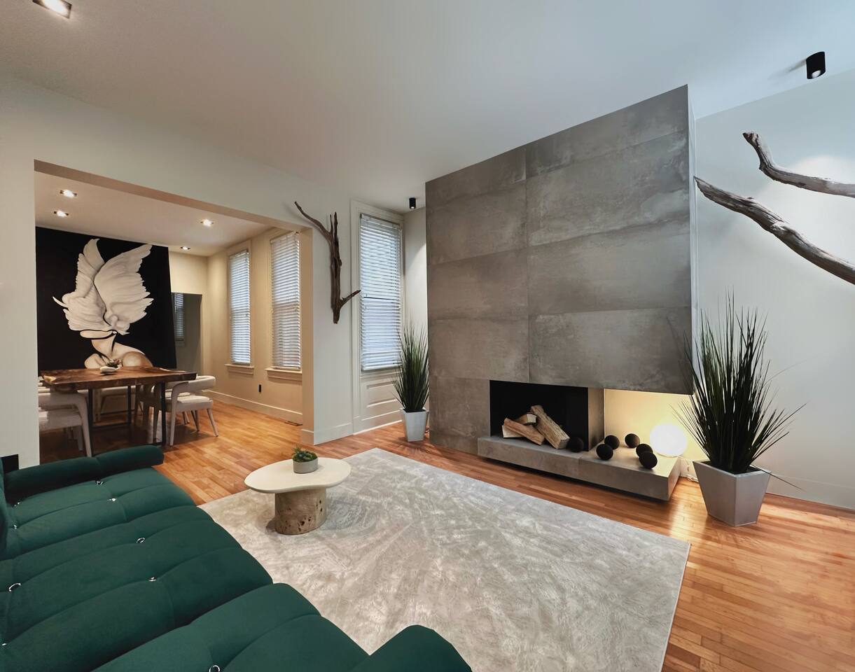 4 Bedrooms • Private Patio • Stylish Central Stay