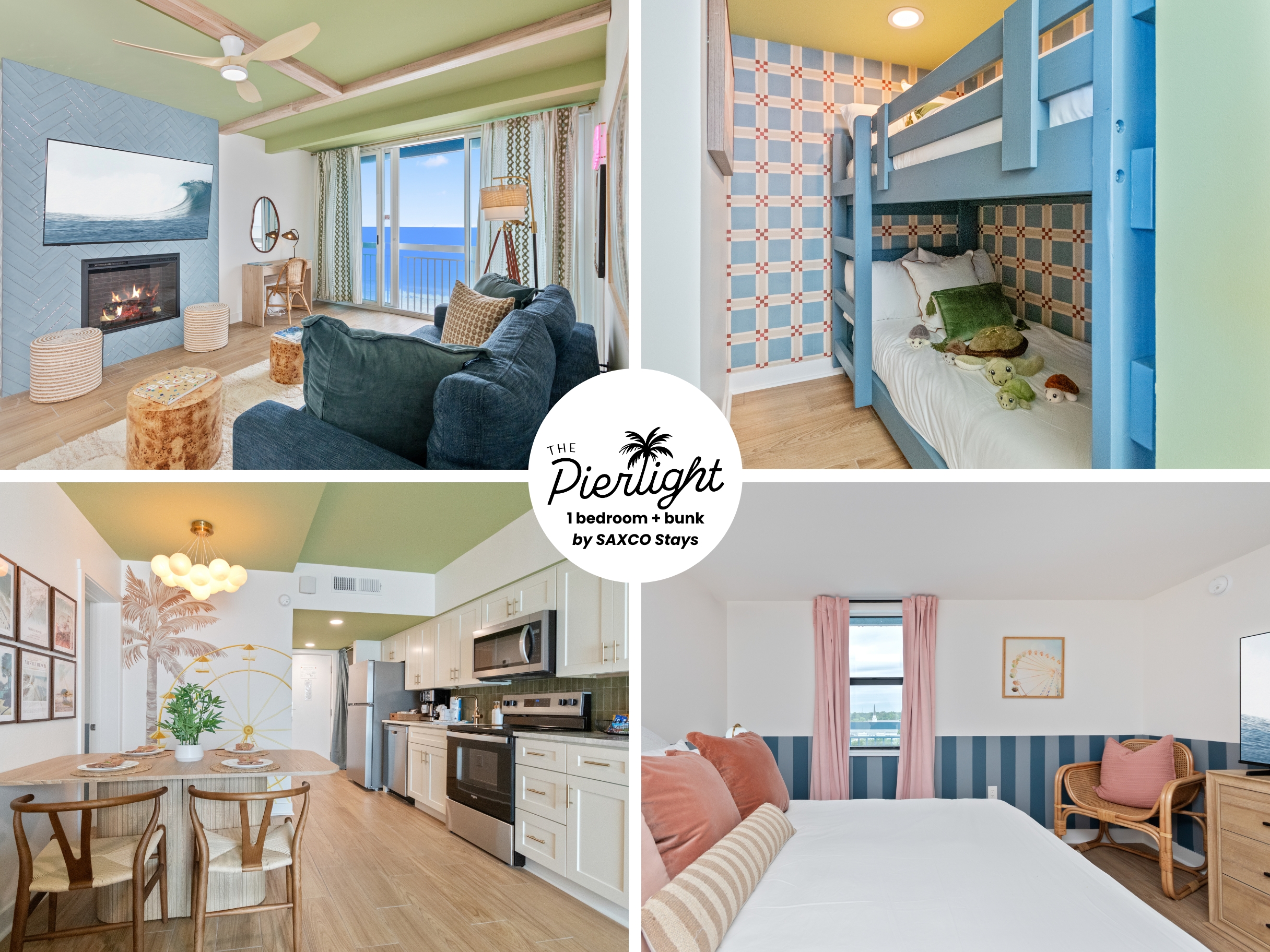 Penthouse 1BR+Mini Bunk Room: Boardwalk, View Zone
