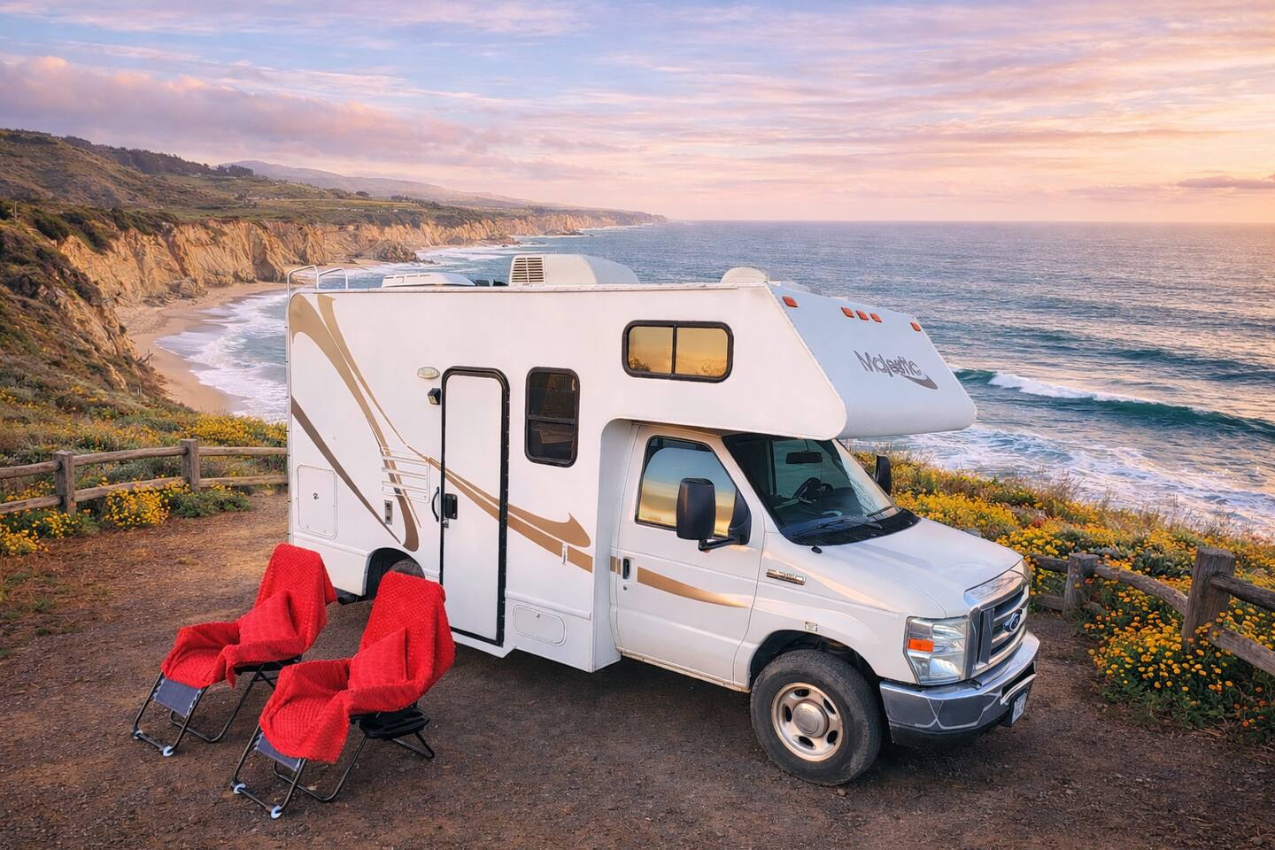 CA Coastal Bay Area Glamping - RV Delivery & Setup
