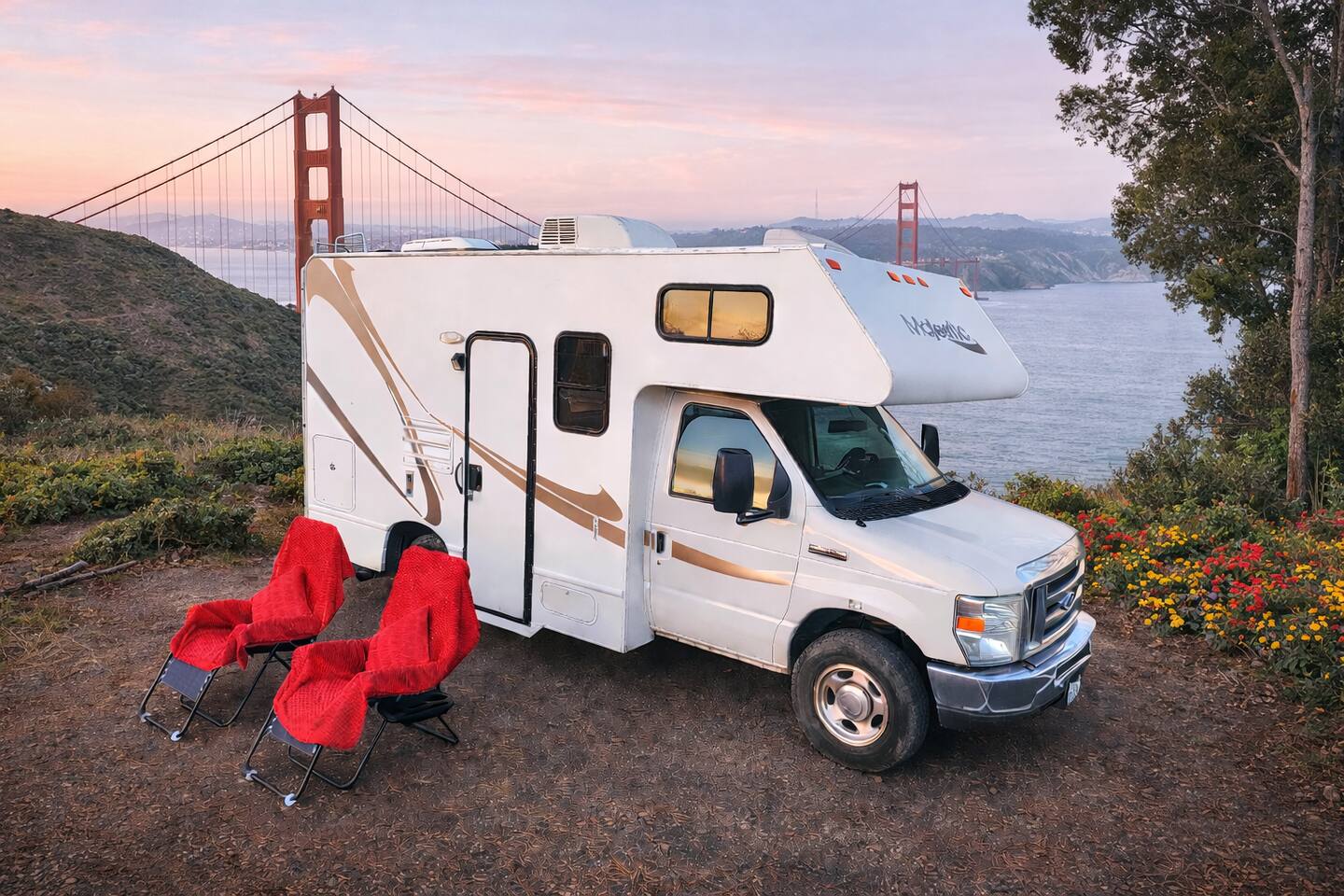 CA North Bay Area RV Glamping - Delivery & Setup