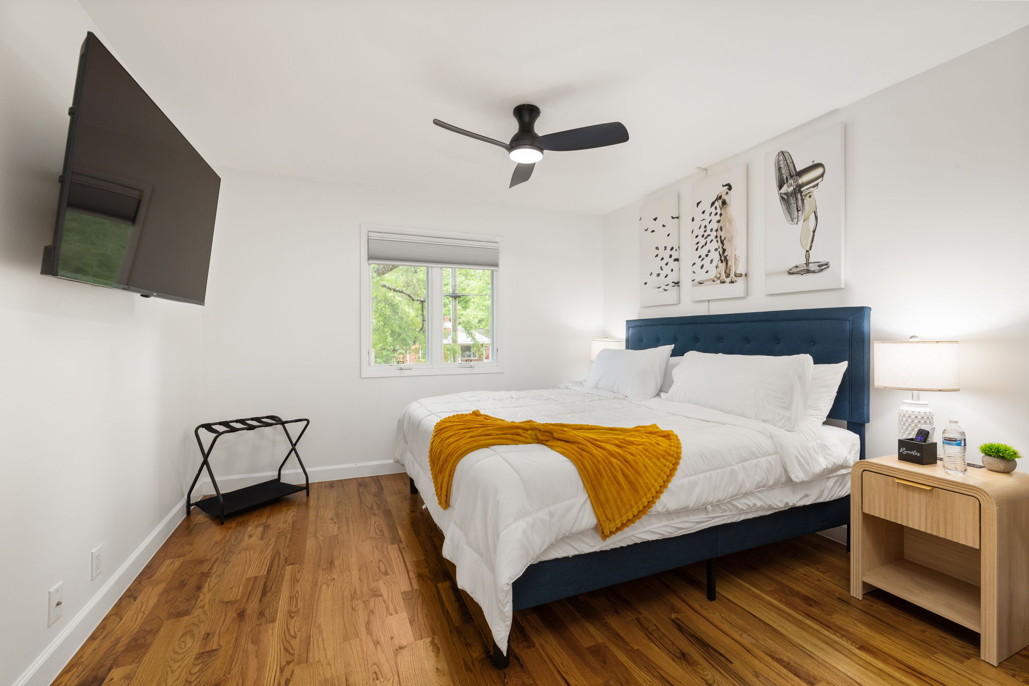 Downtown King + Queen Suite | Walk-in Shower