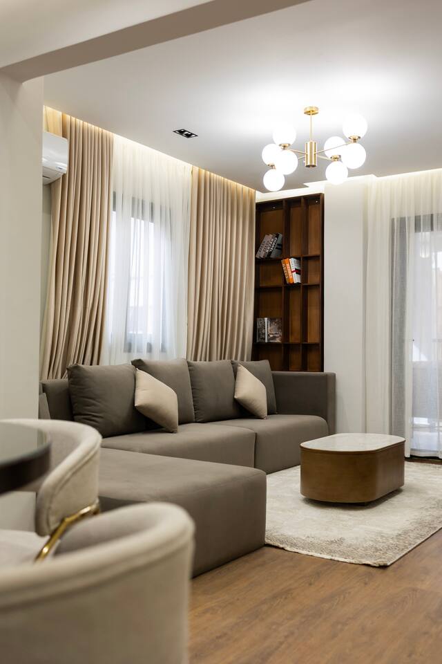 Modern 2 Bedrooms Apt in Heliopolis - Large Balcony