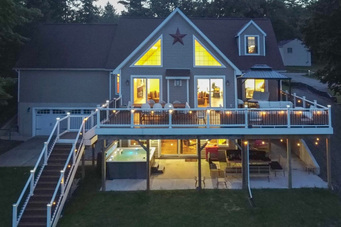 Lakefront Retreat in Sand Lake