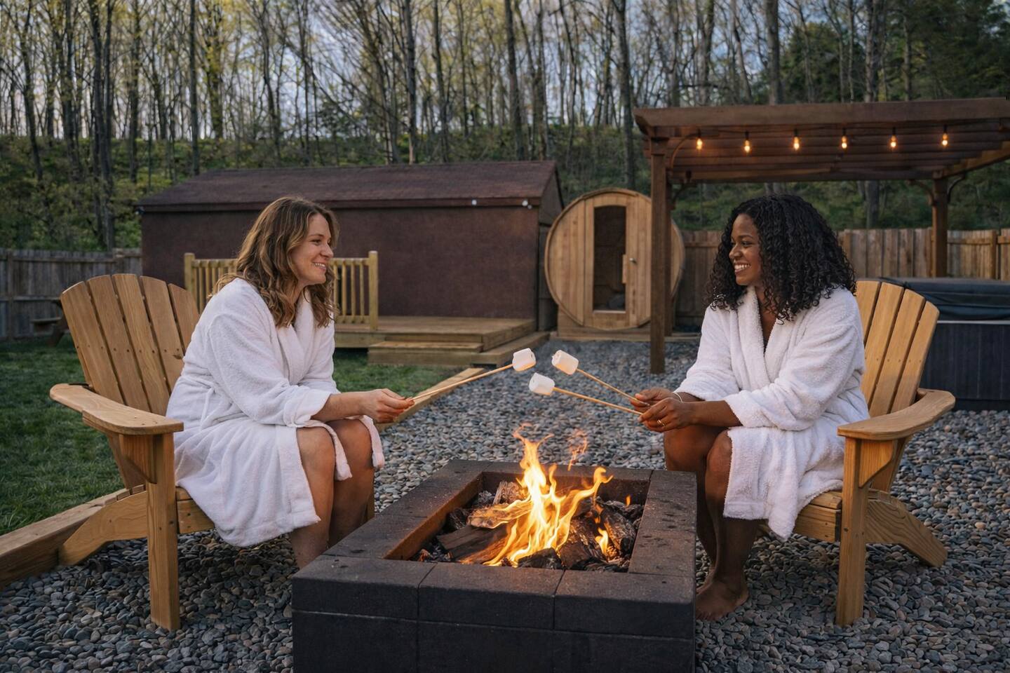 Girls Getaway, Hot Tub, Barrel Sauna, sleeps 8