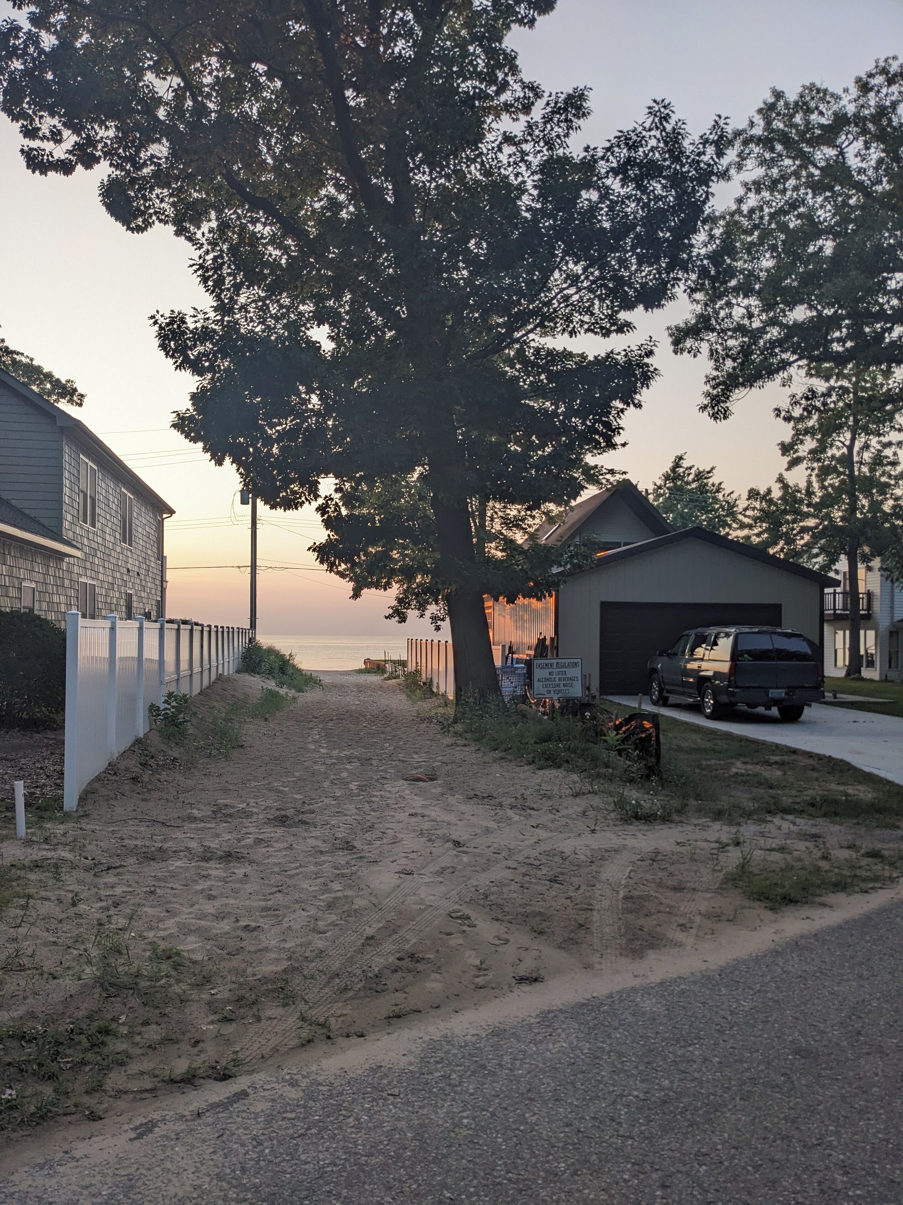 The Nook Beach Access/Couples/Huron Nature Center